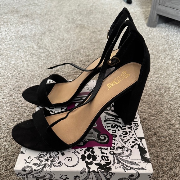 Brash Suede Dress Sandals - Picture 1 of 4